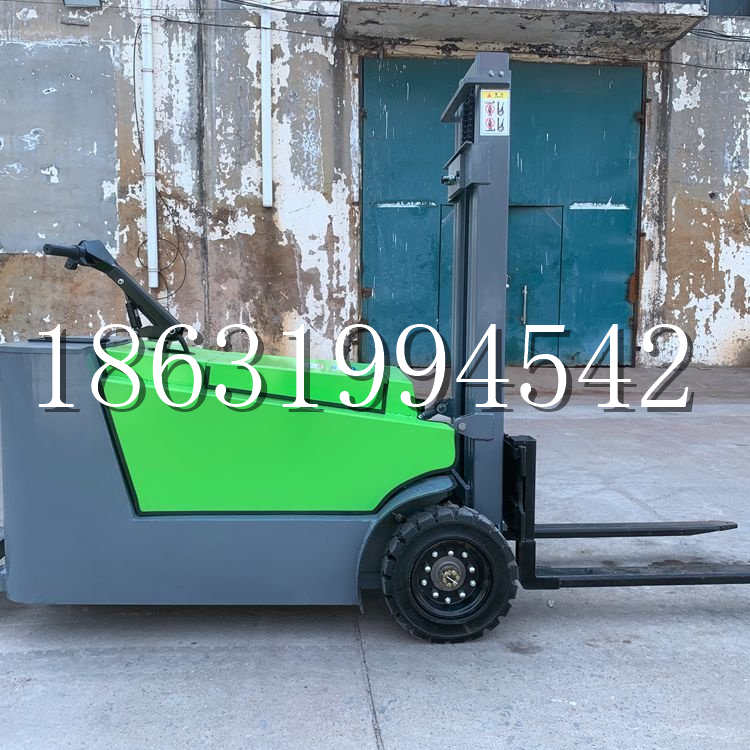 偃师市小型电动叉车1吨2吨步行站驾式电瓶堆高充电装卸车液压升降车铲车